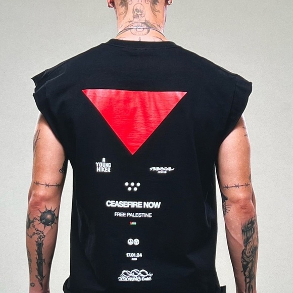 Acronym Free Palestine / Ceasefire Now (x A Young Hiker) Ltd. Edition T… - Picture 10 of 11